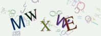 This is a captcha-picture. It is used to prevent mass-access by robots. (see: www.captcha.net)