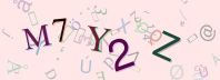 This is a captcha-picture. It is used to prevent mass-access by robots. (see: www.captcha.net)